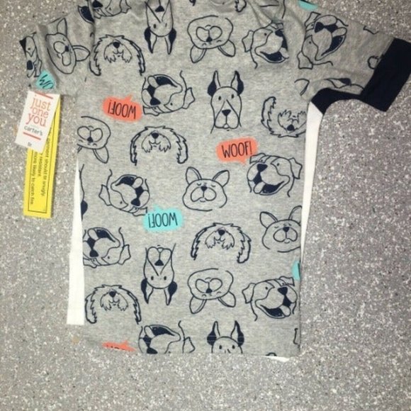 Carters Toddler Boys 4pc Pajama Set 5T - Picture 4 of 5